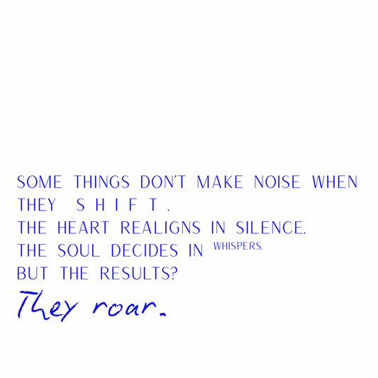 Some things don't make sound when they shift [Blue]