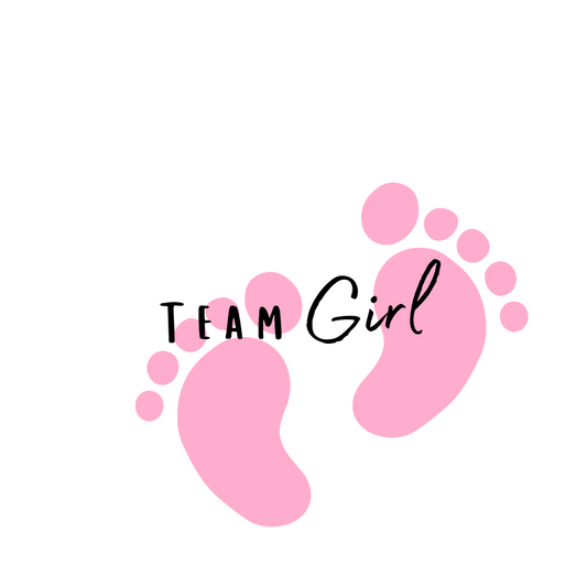 Team Girl + Pink Feet