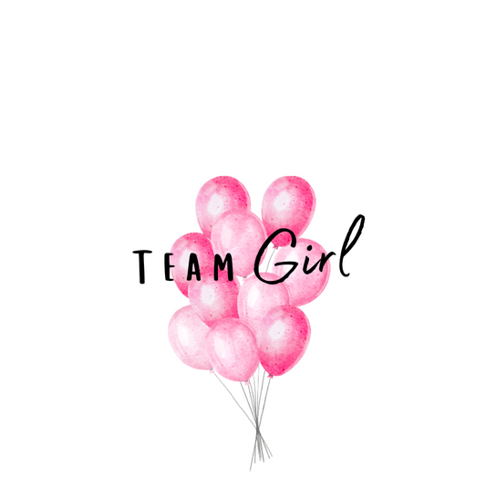 Team Girl + Pink Balloons