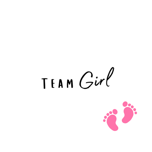Team Girl + Mini Pink Feet