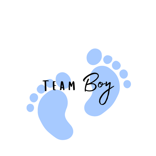 Team Boy + Blue Feet