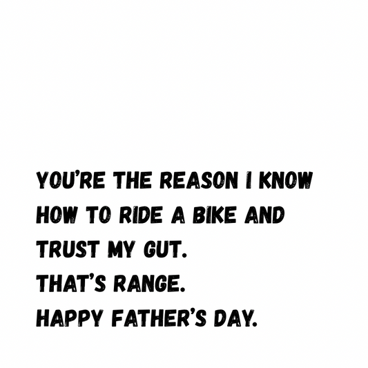 You’re the reason