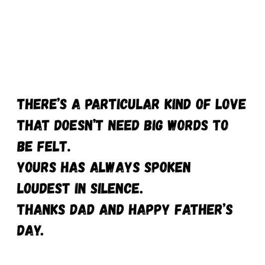 There’s a particular kind of love