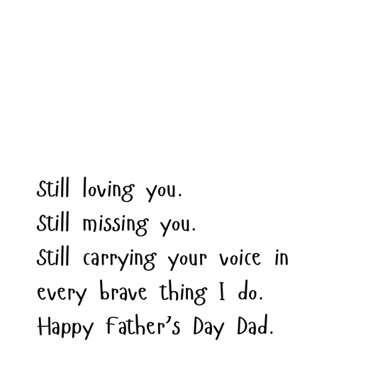 Still loving you. Still missing you. [Cute Font]